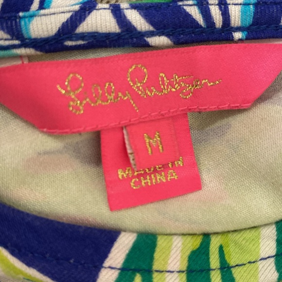 Lily Pulitzer size M, floral mochi dress. WOT worn once, amazing condition. - Picture 7 of 7